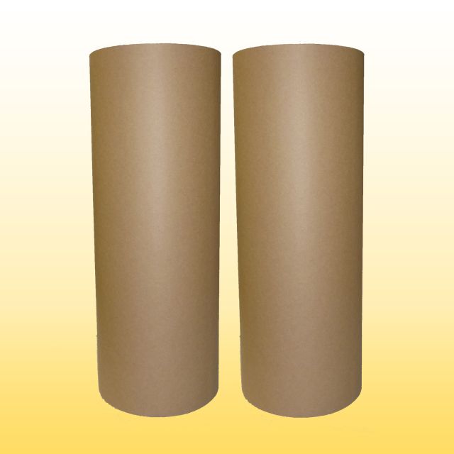 2 Rollen Natronmischpapier braun - Rolle 50 cm x 250 lfm, 80g/m (10 Kg/Rolle)